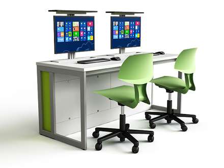 Zioxi M1 pop-up monitor ICT tafel